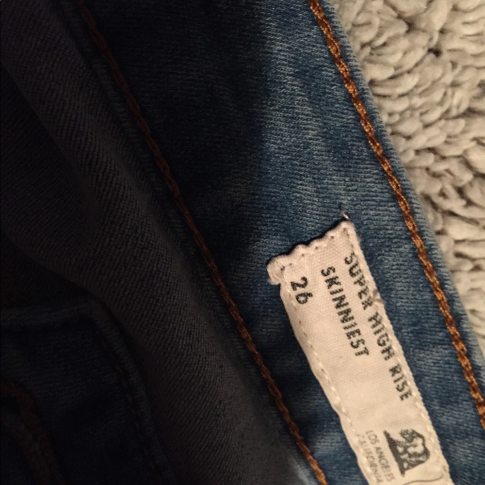 Super high rise -skinny jeggings from Pac Sun